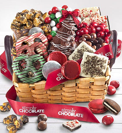 Simply Chocolate® Celebrate the Season Basket
